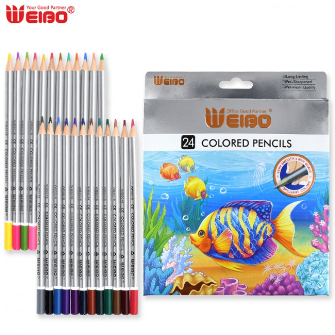 Colored pencils WB-9018-24