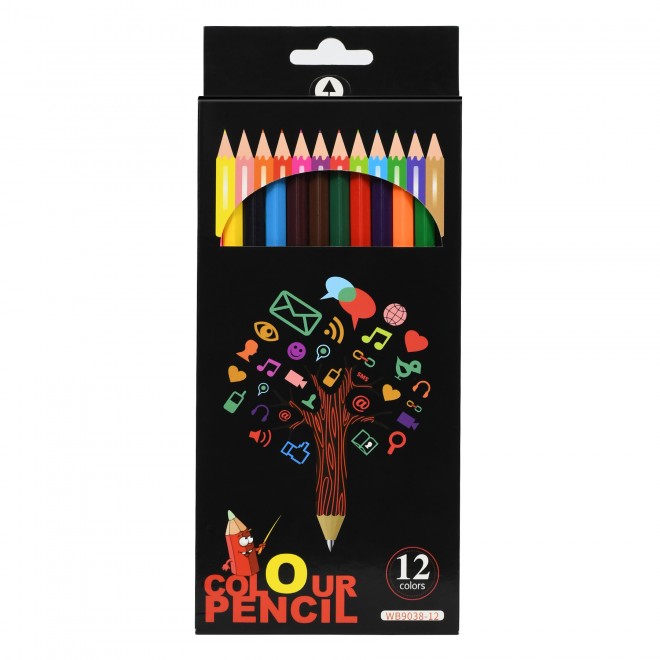 Colored pencils WB-9038-12