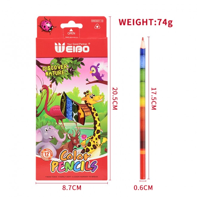 Colored pencils WB-9201-12