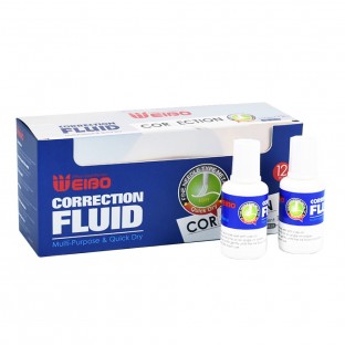 15ml white liquid colored covering text correction fluid Weibo Smooth milky white out pen correction fluid Modify Correction pen