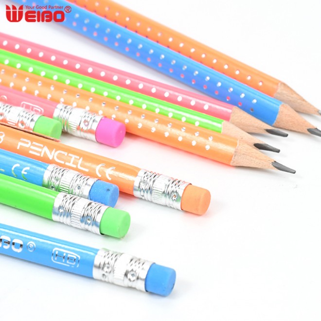 Customized set color school office stationery wooden student art painting colored pencils