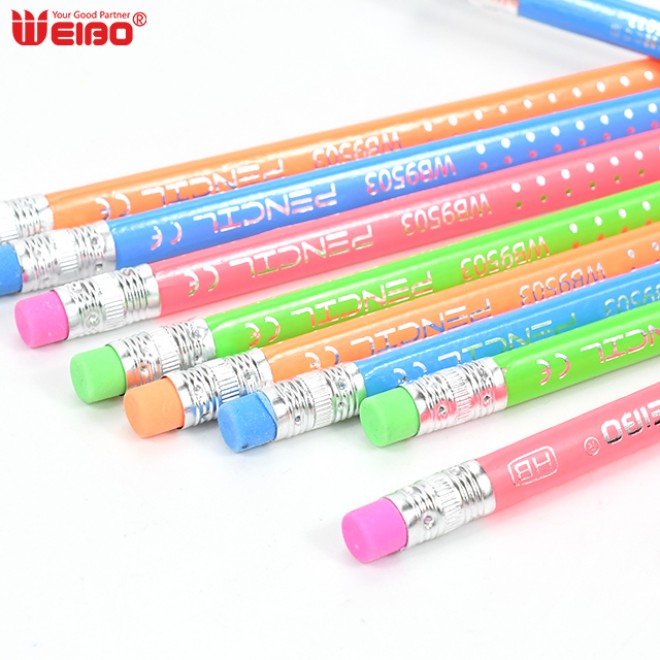 Customized set color school office stationery wooden student art painting colored pencils