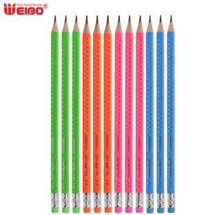Customized set color school office stationery wooden student art painting colored pencils