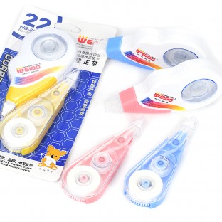 Brand WEIBO Fashion Roller Correction Tape White Out Correction tape set for Student Pen design correction and comfortable