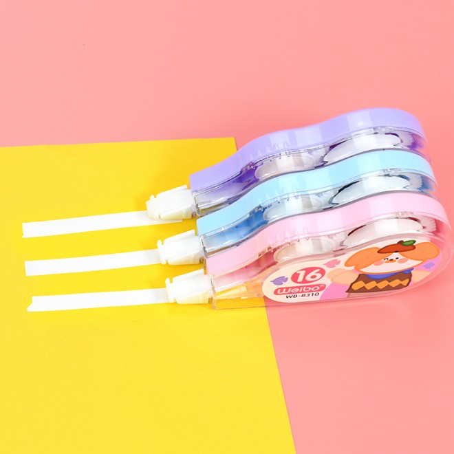 3pcs Set Portable White out Correction Tape correctionTapes cartoon pictures Office School Student Stationery Tape