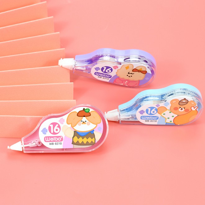 3 Mini Correction Tape Refill Cinta Correctora Decorativa Diario With Replacement Core  School Supplie Customizabl Weibo Factory