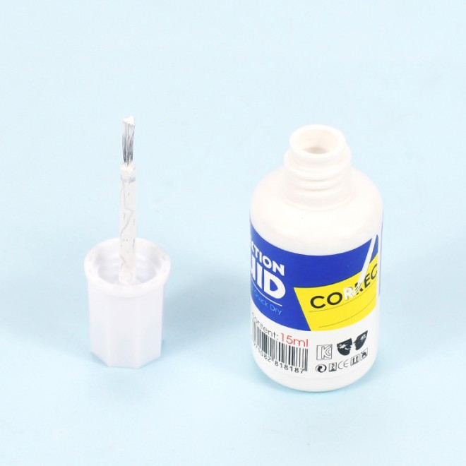 Weibo Quick-drying correction fluid pen  multi-purpose design high quality teat good coverage rate brush correction fluid set