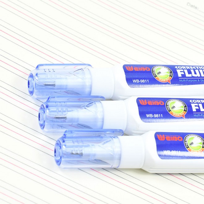 Clean and simple style, portable, correction fluid, special correction fluid for students