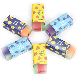 Creative cartoon eraser super cute and cute Korean stationery reward student fruit eraser stationery