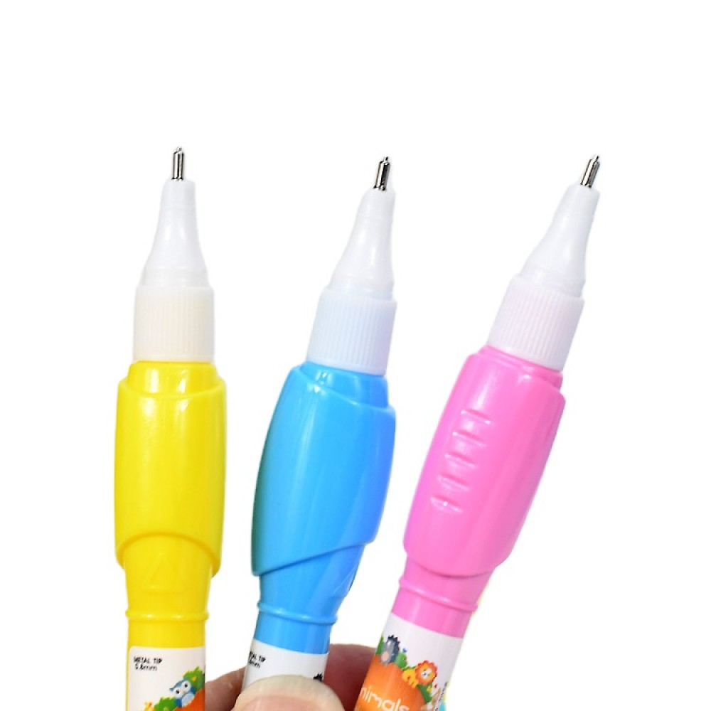 Weibo White out colored correction pen fluid Cute best correction liquid  custom OEM metal tip high