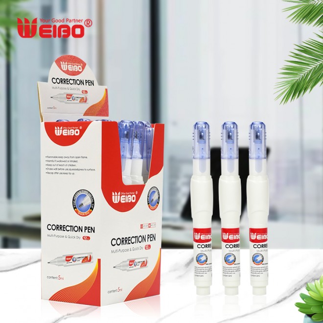 Test Quick Fast Drying White out New Style cute Correction Fluid Each package correct White Out Modify Pens Cheap Weibo promote