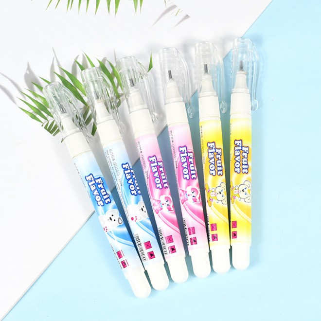 Factory Sale 6ml Large Capacity Metal Tip Correction Fluid Pen For Kids School Students Use Office Error Revise