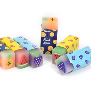 WEIBO New product cute student custom eraser cartoon children creative sandwich fruit