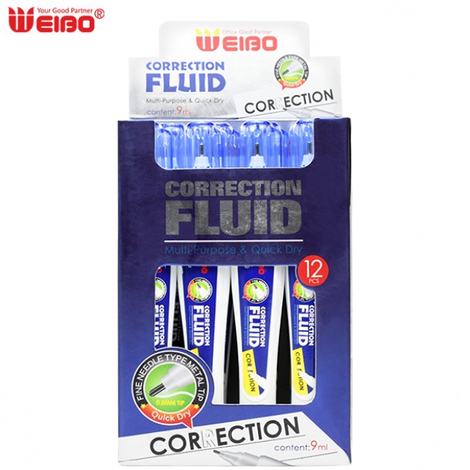 Correction fluid safety correction fluid white correction fluid quick-drying student supplies factory direct wholesale