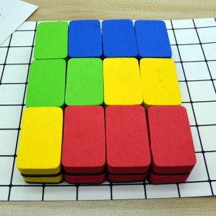 Custom Magnetic Whiteboard Eraser with Pen Holder for Whiteboard and Dry Board Silk Metal Felt Plastic Printing Feature Material