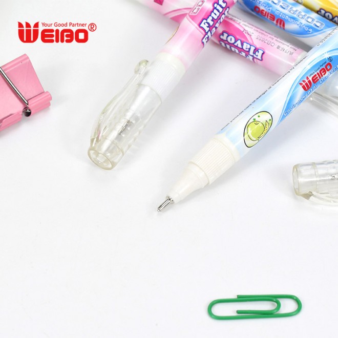 Creative cartoon correction fluid pen mini compact and cute correction fluid special correction tape for students in class