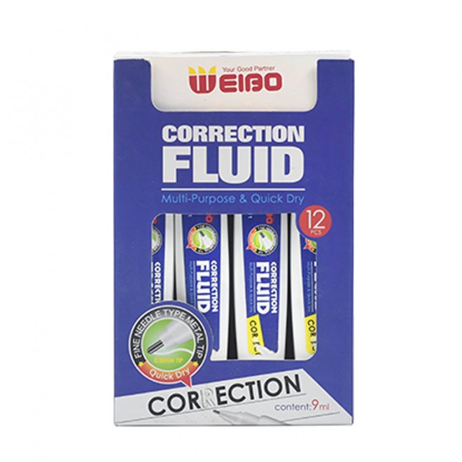Clean and simple style, portable, correction fluid, special correction fluid for students