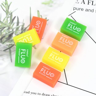 Weibo classic colorful foreign trade model eraser 3 * 3cm factory sales OEM