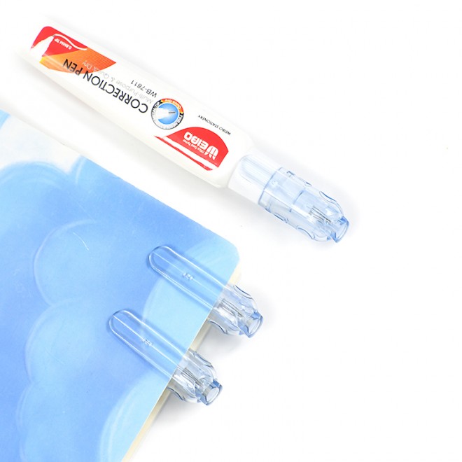 2021 new  correction pen weibo brand 9ml standard size correction fluid for office/school/home use