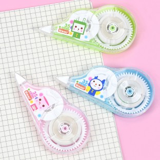 Kawaii White Out Corrector Correction Tape Correcte Pen Material Escol Fluid Band Kid Gift Stationery School Office Supply 8671A