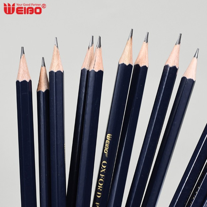 Brand Weibo Cartoon Boxed Pencils 12 Pack Student Writing HB Pencil with Eraser Holiday Prize Gift Wholesale Pencil