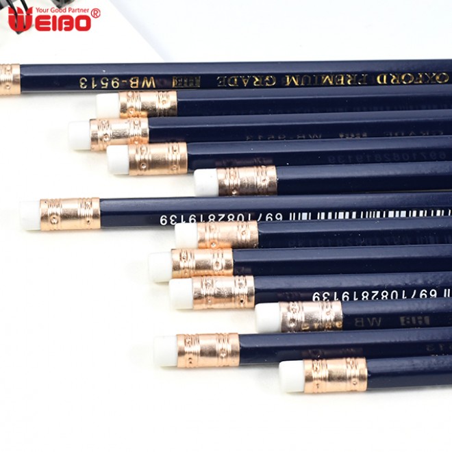 Brand Weibo Cartoon Boxed Pencils 12 Pack Student Writing HB Pencil with Eraser Holiday Prize Gift Wholesale Pencil