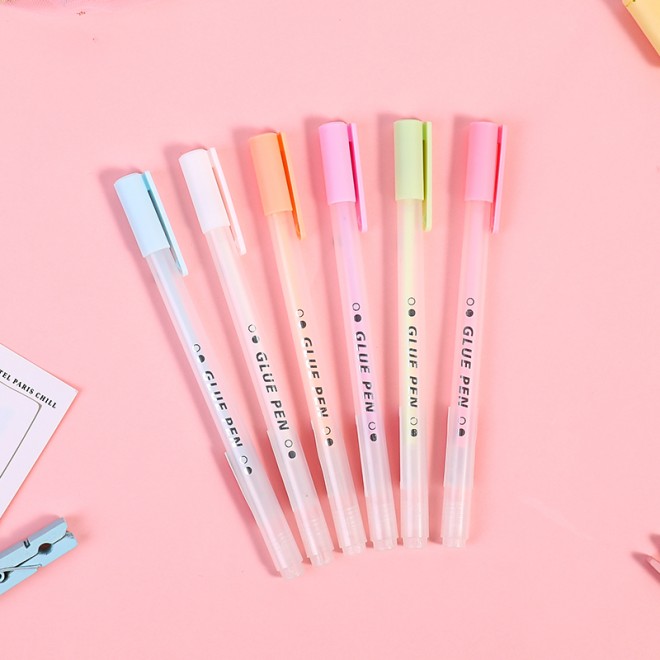 Dispensing pen Coated WEIBO Quality Luxury Black Gift Blue Silk Technology Customized Logo School Office  Color Liquid