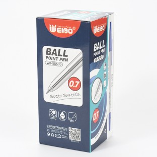 Ballpoint Pen Plastic Oil Pen Bullet Ball Ball Pen Office Supplies Wholesale