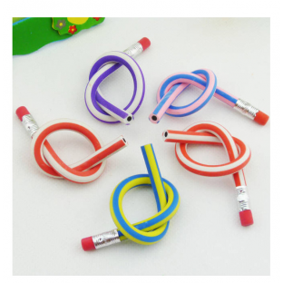 The new never-ending writing pencil soft can be a toy stationery for children's gifts WEIBO factory sales