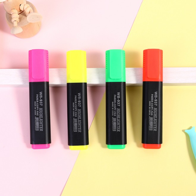 Manufacturer's fluorescent pen, large volume, wholesale creative, hand account, note number, Bi Weibo, painting, graffiti, key