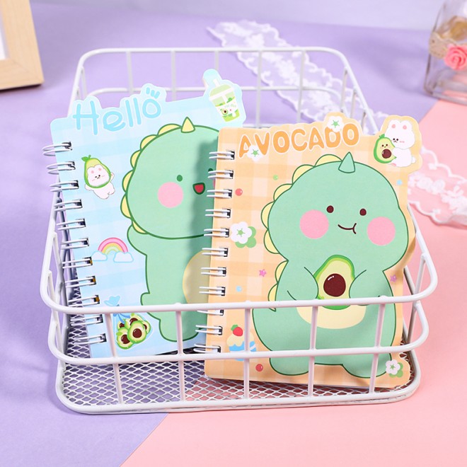 Coil book small dinosaur student small book weibo mini notebook diary portable office notepad wholesale