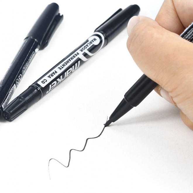 Waterproof Waterproof Hook Line Pen Fade Proof Micron PenTip Fine Liner Black Sketch Water Marker Pen Brush Pen