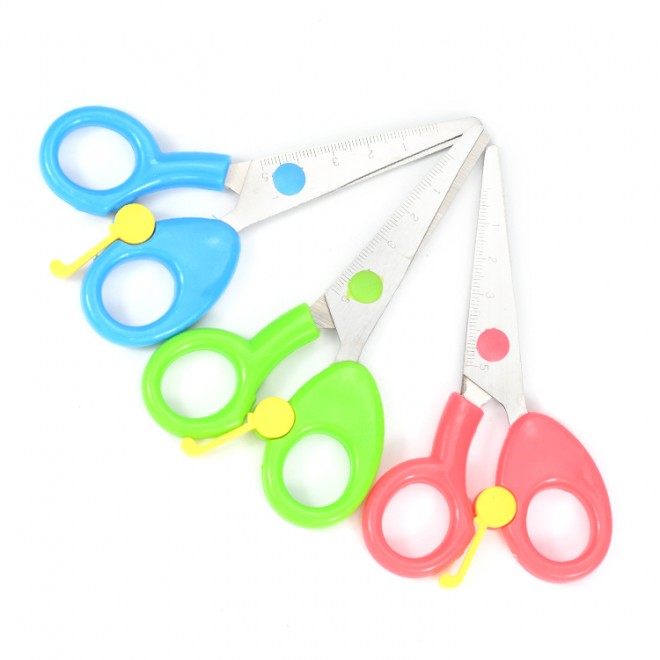 Brand Weibo Student Handmade Paper-cutting Scissors Lightweight and Cute quality paper scissors Handmade Safety Scissors