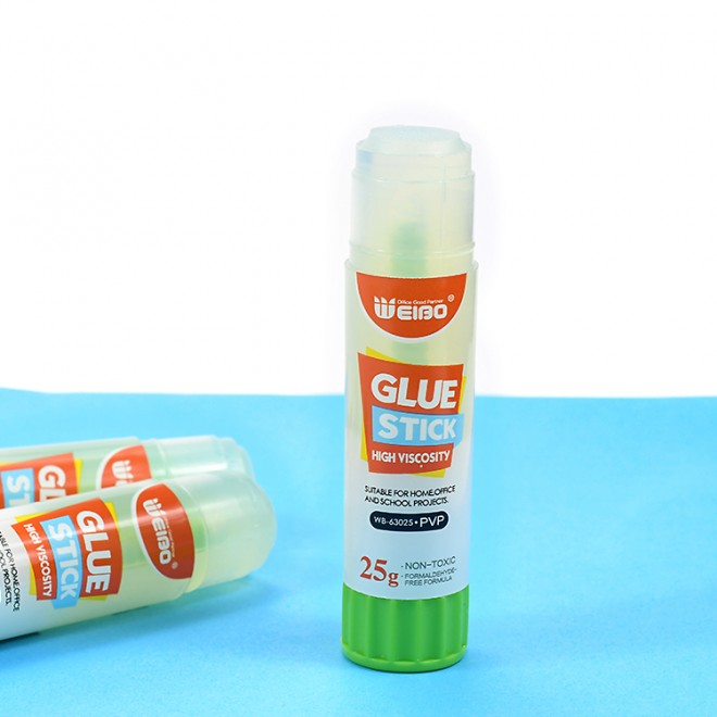 Brand Weibo  office students glue stick  China high adhesion can be customized logo solid adhesive high viscosity