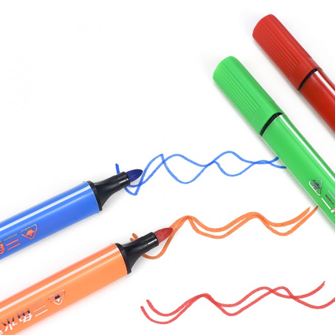 Creative water-based markers, watercolor note markers, washable and easy to  markers for students