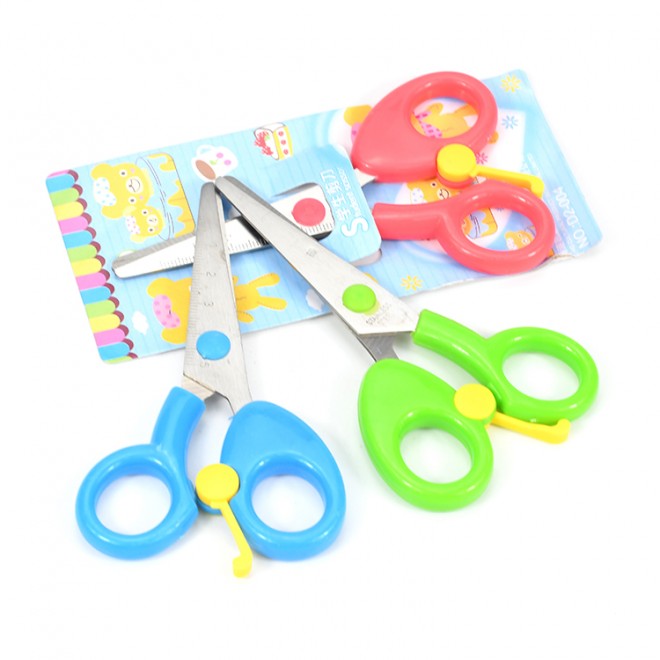 Brand Weibo Student Handmade Paper-cutting Scissors Lightweight and Cute quality paper scissors Handmade Safety Scissors
