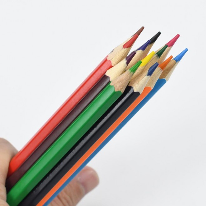 Colorful Colors Oily Color Pencil Artistic Color Lead Brush Sketch Wood Pencils Set Hand-Painted School Supplies gift for kids