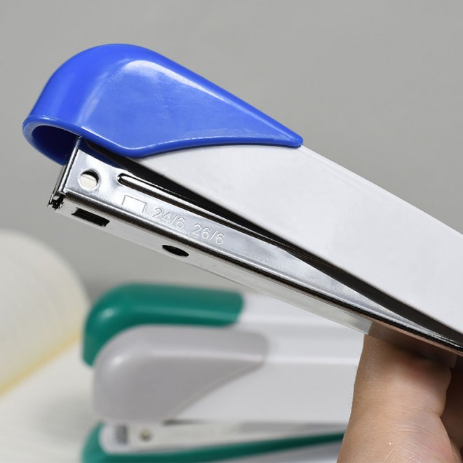 High quality office desktop standard Stapler Manual Paper Book Binding Stapling Machine Set School Escloar Stationery Supplies