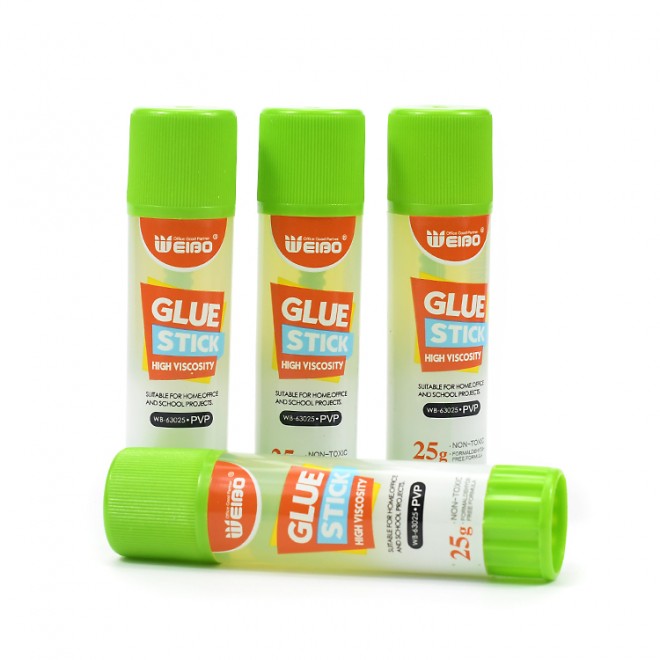 Brand Weibo  office students glue stick  China high adhesion can be customized logo solid adhesive high viscosity