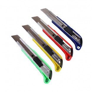 Knife Cheap Knife Factories Wholesale Factory Cheap Price Plastic 9mm Stainless Steel Blade Safety Pocket