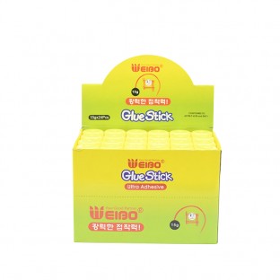 Brand Weibo office students glue stick China  White solid glue can be customized logo solid adhesive high adhesion