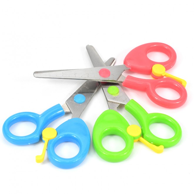 Brand Weibo Student Handmade Paper-cutting Scissors Lightweight and Cute quality paper scissors Handmade Safety Scissors