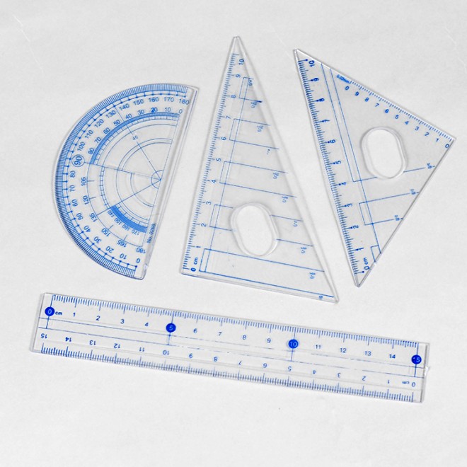 Math Set WB588 Compasses Painting Examination Set Geometry Protractor Math Drawing Ruler School Compasses For Student Stationery