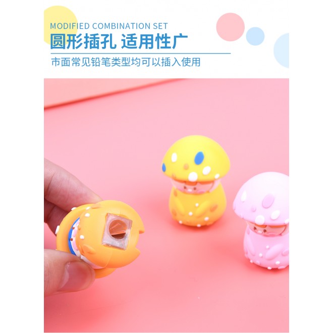 WeiBo fashion cartoon novelty pencil sharpener small cute manual sharpeners children school student stationery pencil sharpener