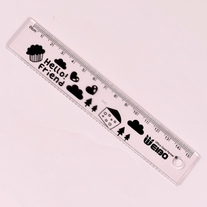 Scale ruler Pakistan Measure transparent measurement rulers free samples weibo brand kid math set students angle measuring ruler