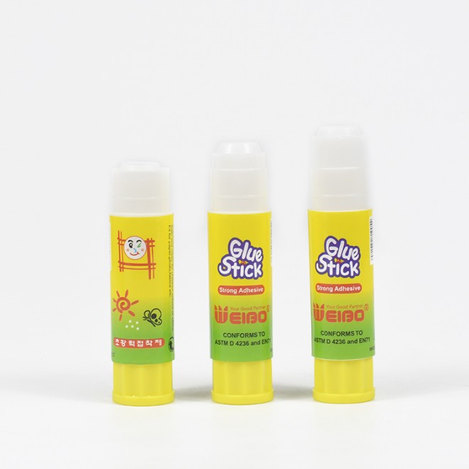 Brand Weibo office students glue stick China high adhesion can be customized logo solid adhesive high viscosity