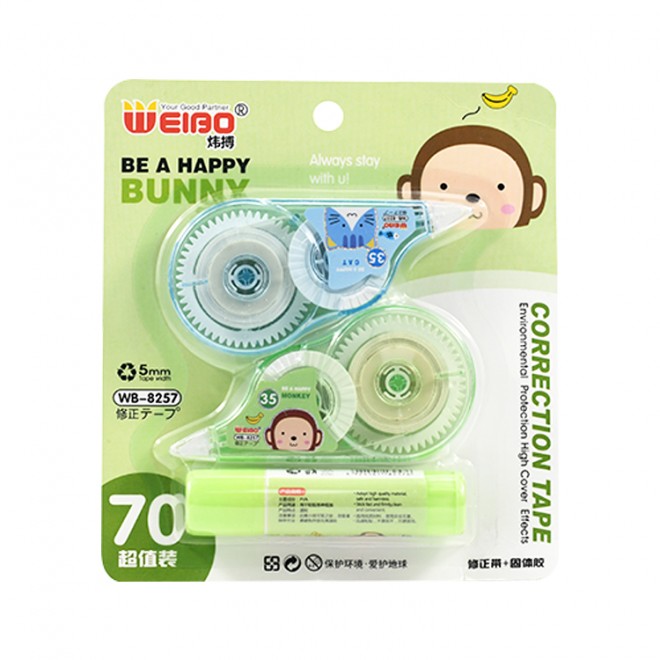 Best Correct Tape Cute Office Supplies Weibo Kawai Stationery School  Supplies  Customizabl Student Glue Correct Tape