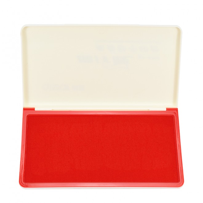 Factory sale Big Size Self-Inking Stamp Pad Hand Standard- Rectangle Re-Inkable Water-Based Dye Stuff Ink Quick Dry Office red