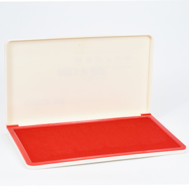 Factory sale Big Size Self-Inking Stamp Pad Hand Standard- Rectangle Re-Inkable Water-Based Dye Stuff Ink Quick Dry Office red