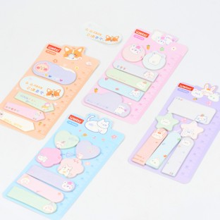 Brand WEIBO sticky note  Creativity colored  sticky N-time notes color sticker convenient label  Cute  note student stationery